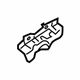 Volkswagen 5N0-817-899 Rear Bracket