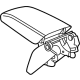 Volkswagen 2GJ-864-207-CSY Armrest