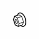Volkswagen WHT-006-410 Knuckle Nut