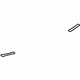 Volkswagen 1E0-807-851 Insert Panel Reinforcement Plate
