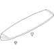 Volkswagen 3CM-827-933-A-GRU Spoiler
