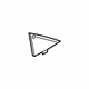 Volkswagen 3G8-837-637-C Corner Trim