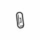 Volkswagen 1J4-858-883-B41 Seat Belt Guide