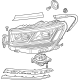Volkswagen 3CN-941-081-C Headlamp Assembly