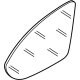 Volkswagen 5H0-857-521-G Mirror Glass