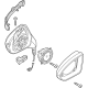 Volkswagen 5H1-857-507-AH-9B9 Mirror