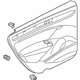 Volkswagen 561-867-211-F-OUR Door Trim Panel