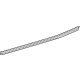 Volkswagen 11A-837-479 Belt Weatherstrip
