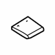 Volkswagen 1C0-864-275-D-08H Rear Cover