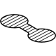 Volkswagen 3CN-863-301-B-82V Trim Plate Insert