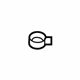 Volkswagen 3C0-131-483-A Tube Clamp