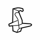Volkswagen 3D0-907-324-C Sensor Bracket