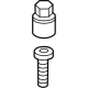 Volkswagen 3D0-698-137 Wheel Lock Kit