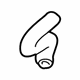Volkswagen 1H0-422-889-C Hose
