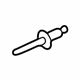Volkswagen 113-857-117-B Roll Bar Fastener