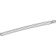 Volkswagen 575-837-471-A Belt Weatherstrip