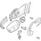 Volkswagen 3CM-857-507-B-9B9 Mirror