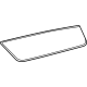 Volkswagen 3CN-819-153-A-82V Speaker Grille