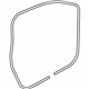 Volkswagen 3C4-837-701-D-5AP Door Weatherstrip