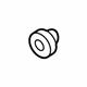 Volkswagen N-910-604-01 Door Shell Plug