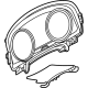 Volkswagen 3CN-858-366-A-NRA Cluster Bezel