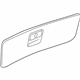 Volkswagen 3B1-857-122-F-75R Glove Box Door