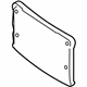 Volkswagen 1K0-807-285-A-9B9 License Bracket