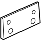 Volkswagen 5N0-807-847-9B9 License Bracket