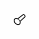 Volkswagen N-106-112-01 Spacer Screw