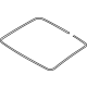 Volkswagen 2G0-877-439-A Weatherstrip