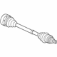 Volkswagen 561-407-271-AD Axle Assembly