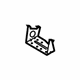 Volkswagen 7L0-959-667-J Control Module Bracket