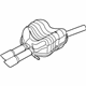 Volkswagen 5C6-253-609-AL Muffler