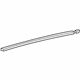 Volkswagen 5NA-837-479-5AP Belt Weatherstrip
