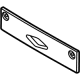 Volkswagen 2GJ-807-287-9B9 License Bracket