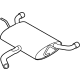 Volkswagen 5H6-253-609-AE Rear Muffler