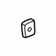 Volkswagen N-902-825-01 Center Pillar Trim Nut