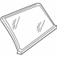 Volkswagen 3B9-845-297-AG-B41 Quarter Glass