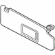 Volkswagen 5C3-857-551-AK-3H8 Sunvisor