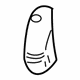 Volkswagen 7B0-881-081-C-DE5 Armrest