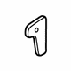 Volkswagen 3G0-823-533-82V Handle