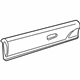 Volkswagen 1C0-868-083-GRU Upper Trim Panel