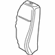 Volkswagen 3B0-881-775-DS Seat Back Pad