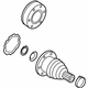 Volkswagen 5Q0-598-103-A Inner Joint Assembly