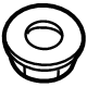 Volkswagen N-103-320-02 Ball Joint Nut