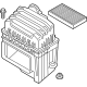 Volkswagen 3QF-129-607-F Air Cleaner Assembly