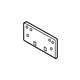 Volkswagen 3G8-807-999 License Bracket