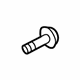 Volkswagen N-912-038-01 Hinge Bolt