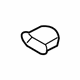 Volkswagen 1C0-803-663-B41 Tow Eye Cap