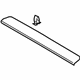 Volkswagen 3C9-867-617-B-3U5 Rear Header Trim